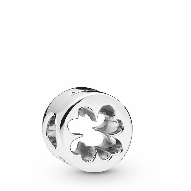 Talismane Pandora Clover Cut Out Argint (nO6BbvKs)